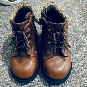 Baby Girls Brown Boots